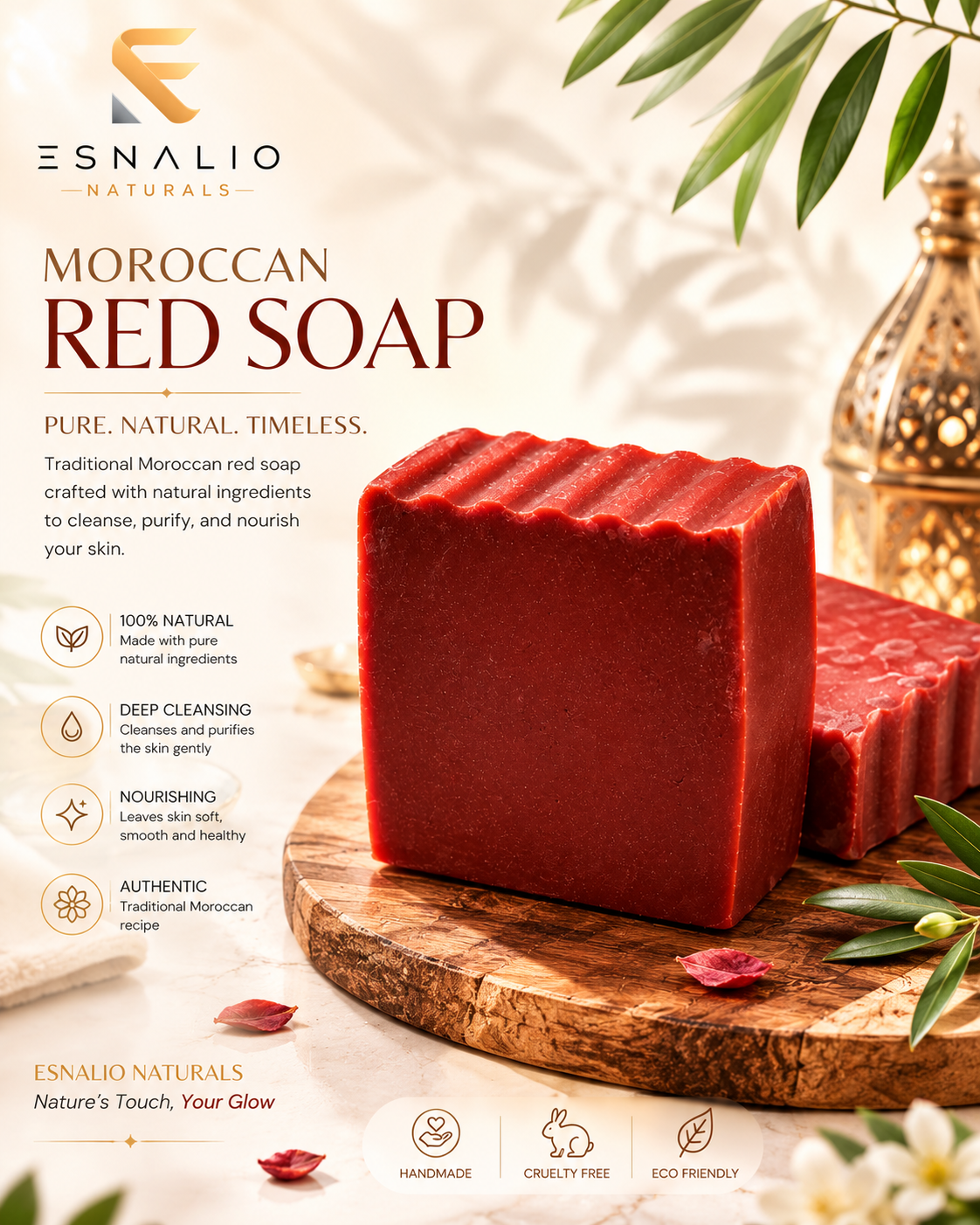 Moroccan Red Soap