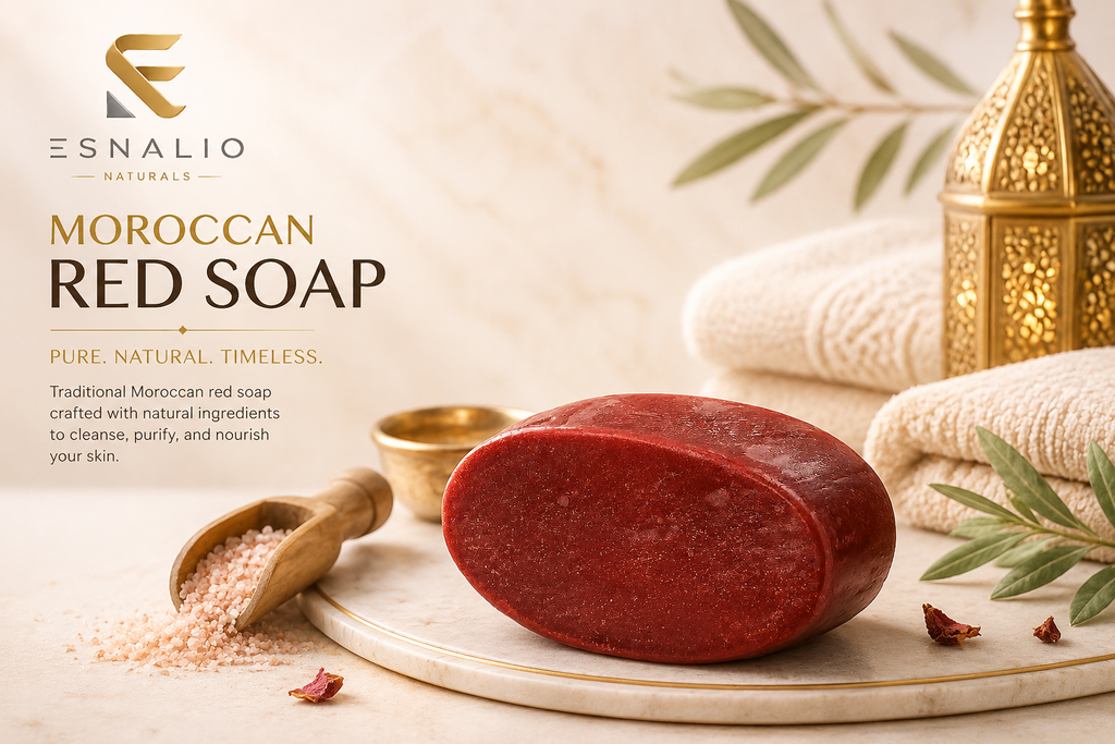 Moroccan Red Soap