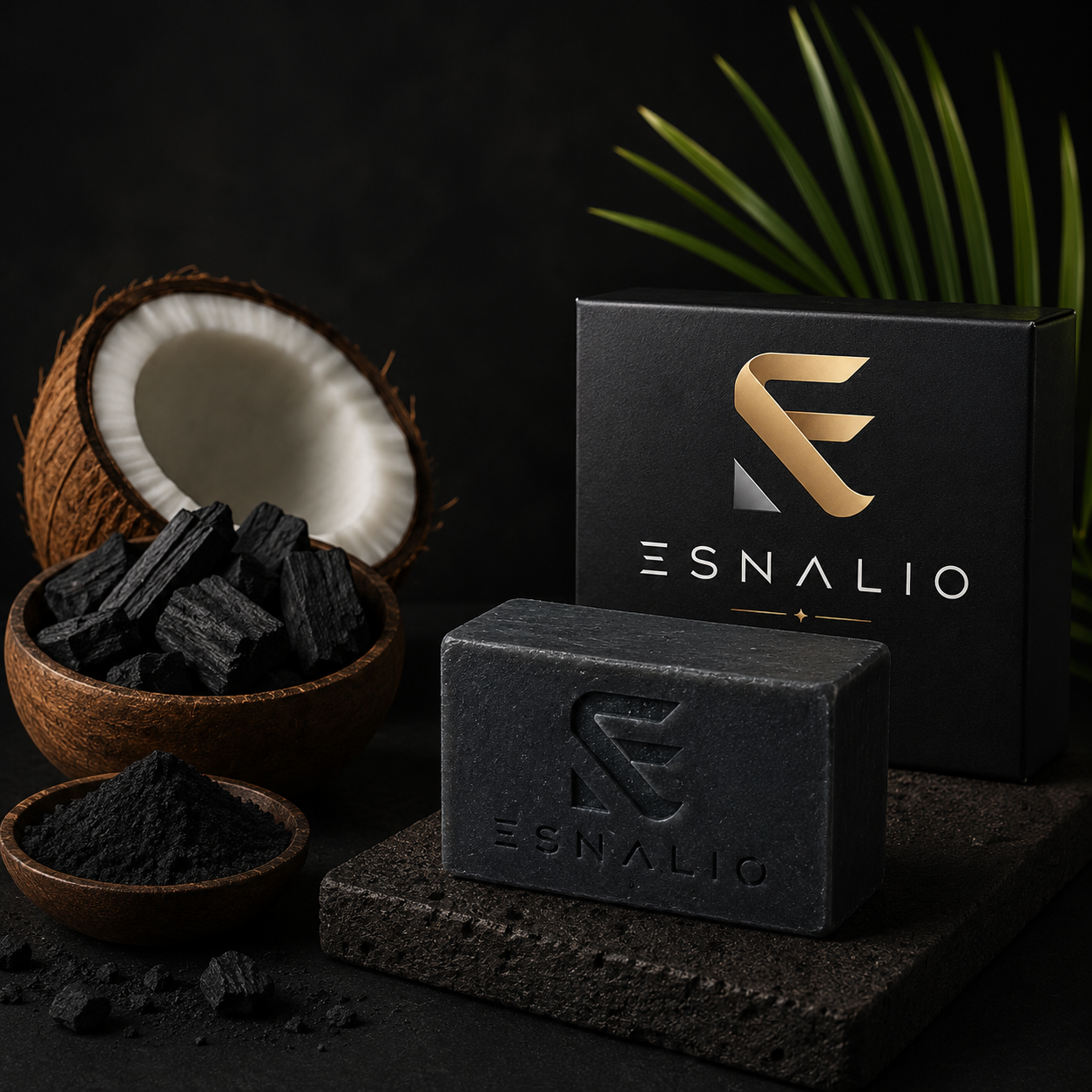 Coconut Shell Activated Charcoal Soap