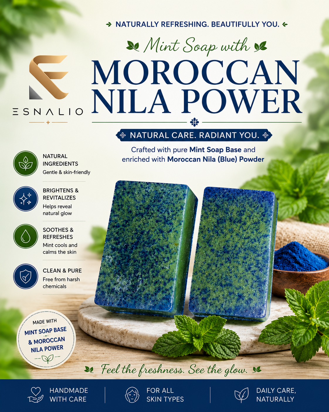 Mint & Moroccan Nila Power Soap
